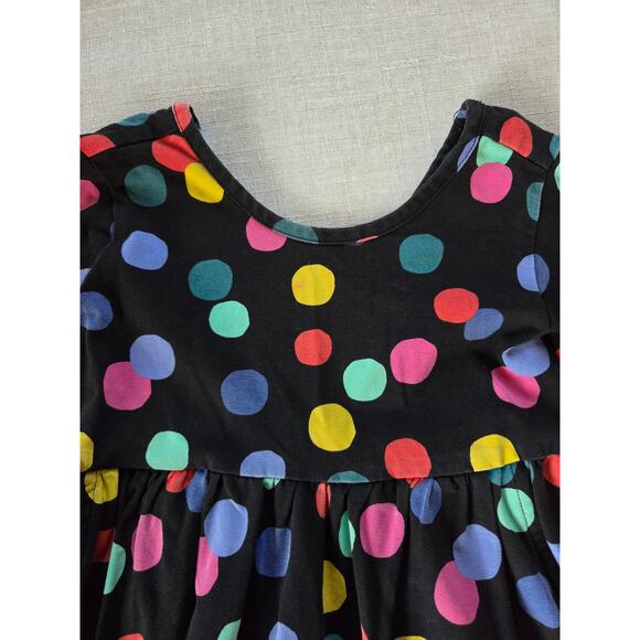 Hanna Andersson Black Confetti Skater Dress - Picture 2 of 8